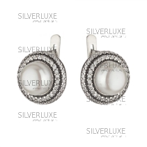 Серьги с жемчугом (Новинка)