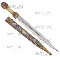 Кинжал с горячей эмалью, 64 см