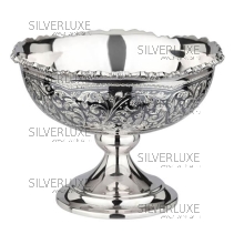 Конфетница черненная с лепкой