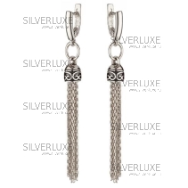 Серьги серебряные 