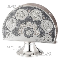 Салфетница с чернением 