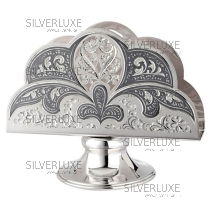 Салфетница с чернением 