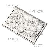 Визитница серебряная (Новинка)