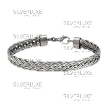 Браслет серебряный "Косичка" (Новинка)