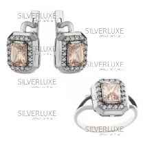 Серьги из серебра  